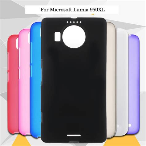 Limelan New For Microsoft Lumia 950xl 950 Flexible Black Tpu Matte