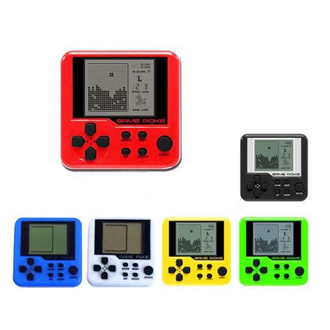 Retro Classic Nostalgia Portable Tetris Handheld Game Console Handheld