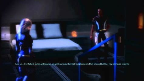 Mass Effect 2 Tali Romance Scene Loyality Outfit Youtube