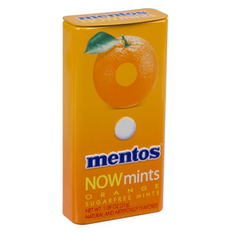 Morningsave 12 Pack Orange Mentos Now Mints