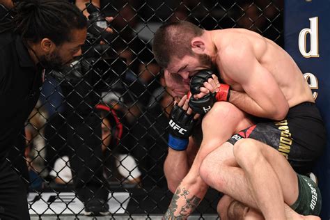 UFC Khabib Nurmagomedov Chokes Conor McGregor Initiates A Riot