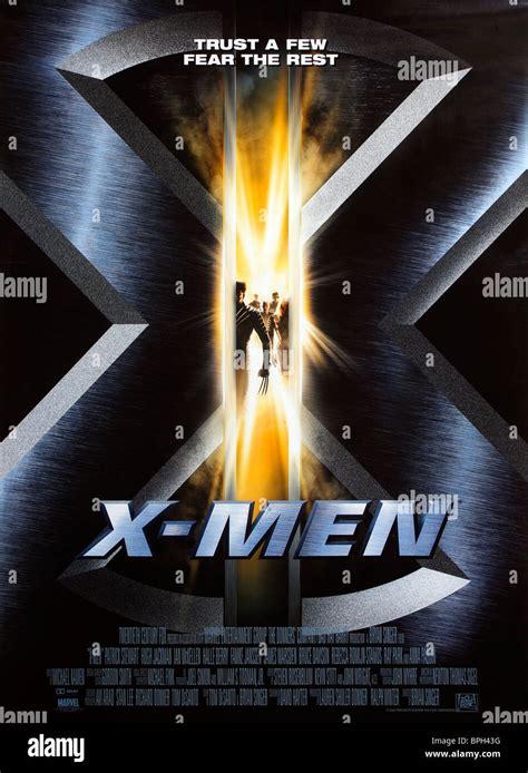 X Men 2000 Poster High Resolution Stock Photography And Images Alamy