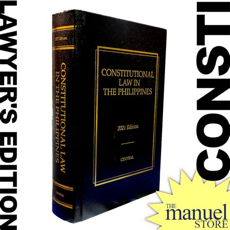 Codal Central Big 2021 Constitutional Law Of The Philippines