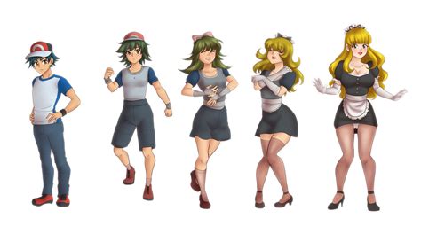Ash To Maid Tg Sequence Colored By Rezuban On Deviantart