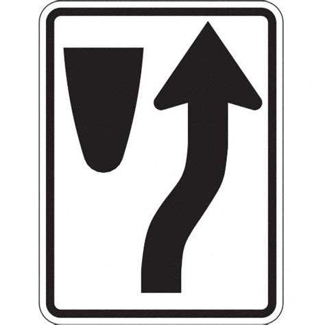 Lyle Keep Right Traffic Sign Mutcd Code R4 7 24 In X 18 In