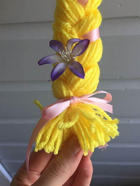 DIY Rapunzel Hair Easy Craft And Sew Rapunzel Braid Rapunzel Cake Rapunzel Costume Rapunzel