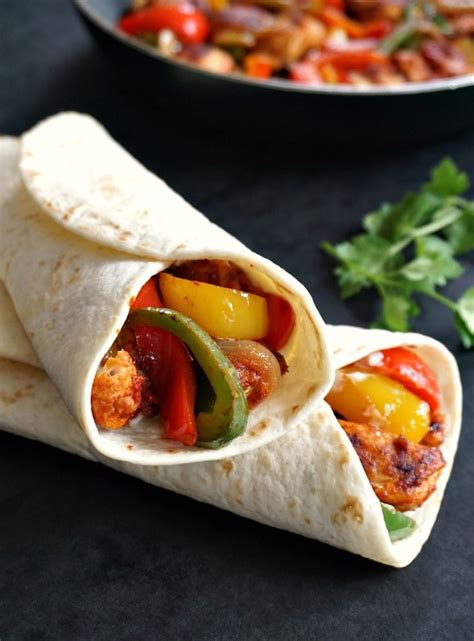 Remove the chicken from the panand allow to rest for several minutes. Mexican chicken fajitas