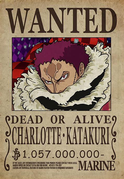 One Piece Wanted Posters Whitebeard