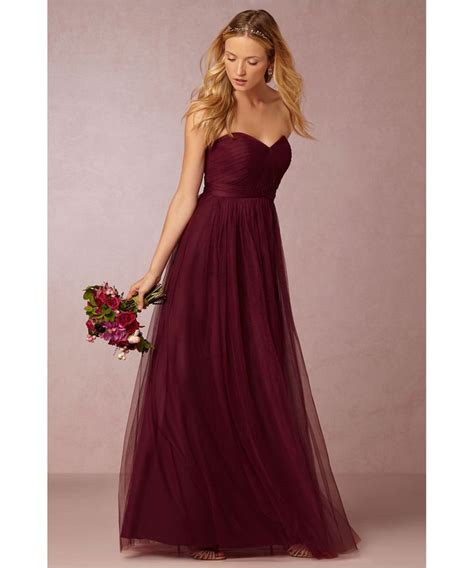 Burgundy Bridesmaid Dresses Types Ideas And Styles Carey Fashion
