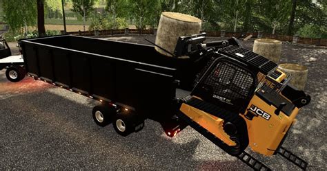 Fs19 20ft Gooseneck Tipper Trailer 10 Fs 19 And 22 Usa Mods Collection