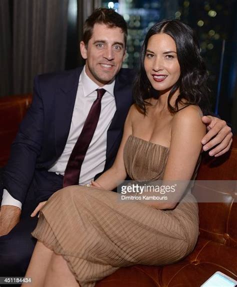 Aaron Rodgers And Olivia Munn Attend The Deliver Us From Evil News