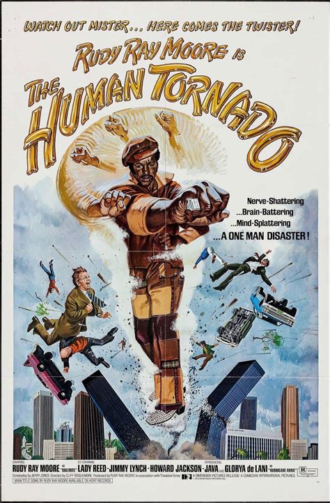 The Human Tornado Vintage Dolemite Movie Poster
