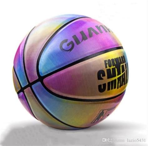 2021 Rainbow Dazzle Color Basketball Outdoor Cement Wear Basketball