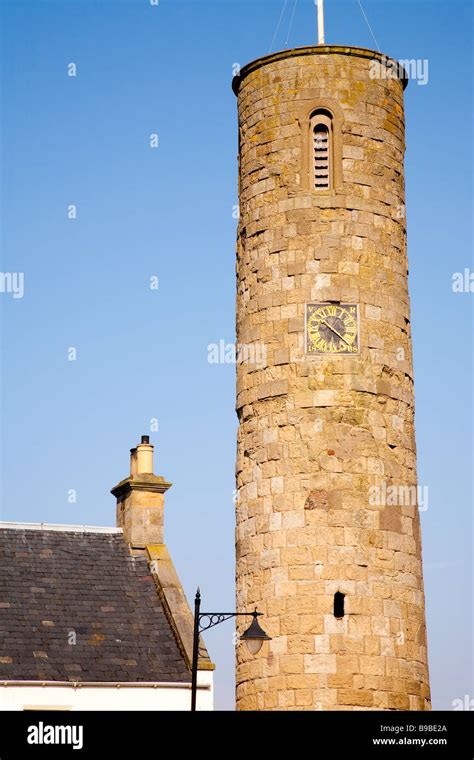 Abernethy Round Tower Scotland Stock Photo Alamy