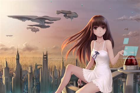 wallpaper anime girls futuristic science fiction screenshot 1920x1280 lakanman 243131