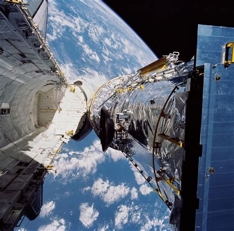 On April 24 1990 The Hubble Space Telescope Launched It Was Deployed