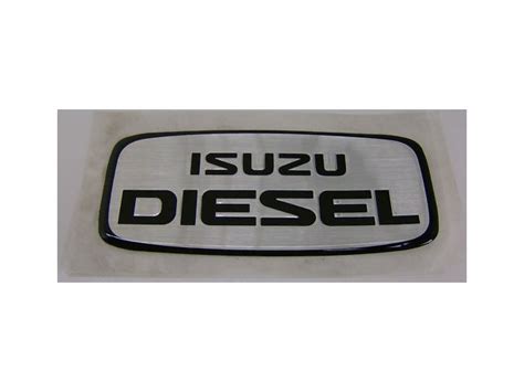 Isuzu Diesel Duramax Emblem Decal Sticker Turbo Factory Oem Parts