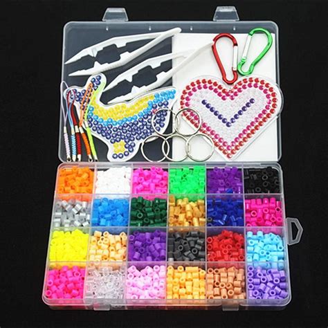 Mm Color Perler Beads Kit Hama Beads With Templates Accessories For