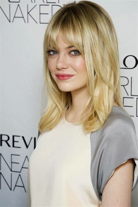 Hairstyles And Women Attire Medium Length Straight Hair With Bangs And Layers Now