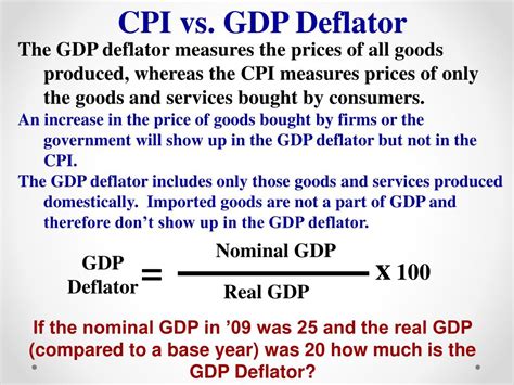 How To Calculate Nominal Gdp Using Cpi Haiper