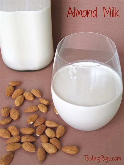 Almond Milk And Almond Flour Recipe Dairy Free Paleo — Tasting Page