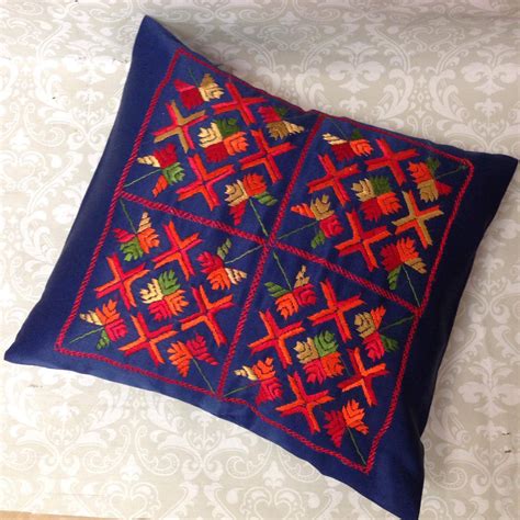 Embroidered Cushion Cover Sarang