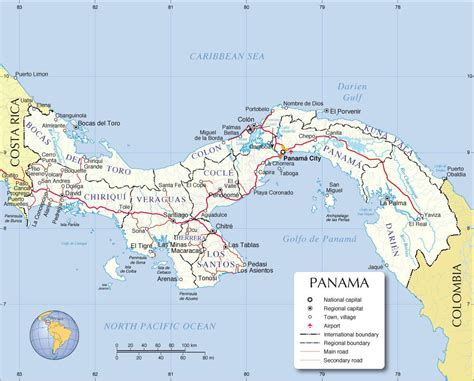Panama Political Map Full Size Gifex Vrogue Co