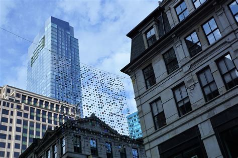 Bostonskyscraperusabuildingfacade Free Image From