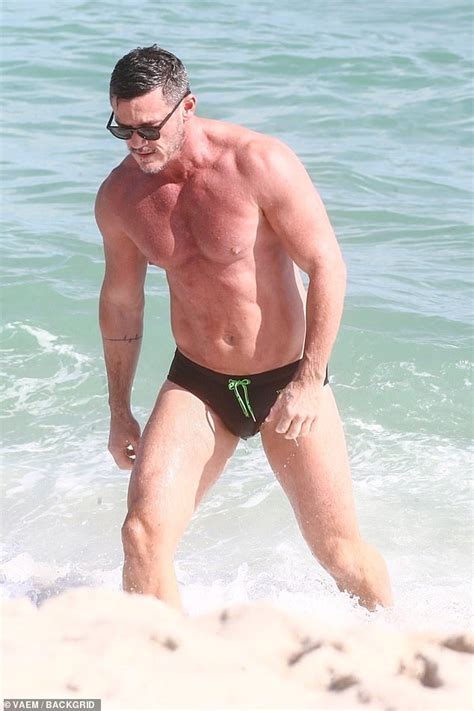 Luke Evans Flaunts His Incredible Hunky Physique In Tiny Briefs In
