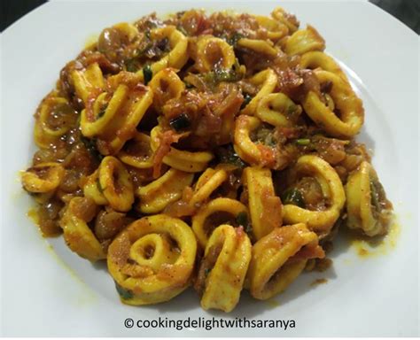 Squid Masala Fry Cooking Squid Seafood Recipes Quick Easy Meals
