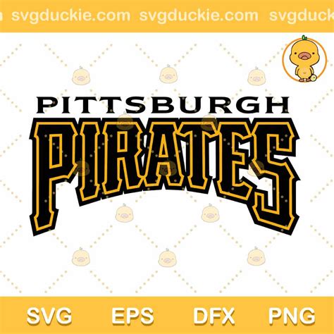 Pittsburgh Pirates Yellow Logo Svg Pirates Baseball Logo