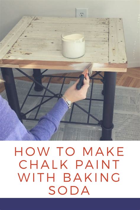 Honestly, the only thing that is different between all of the homemade chalk paint recipes is the amount of the additive material. How To Make Chalky Finish Paint With Baking Soda | Make ...
