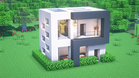 Minecraft KÜÇÜk Modern Ev Yapimi 3 Minecraft Ev Yapımı Youtube
