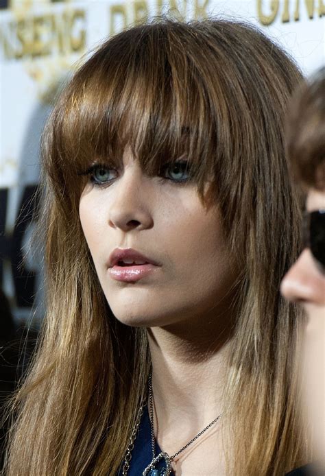 Since bangs don't require a full cut and can be maintained at home, the change is a nice experiment—even for the wary. 20 Photos of Blunt Bang Hairstyles - Paris Jackson