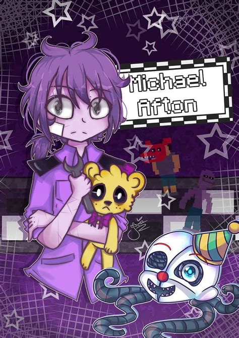 Michael Afton By Derekcchu Fnaf Anime Fnaf Afton Sexiz Pix Porn Sex