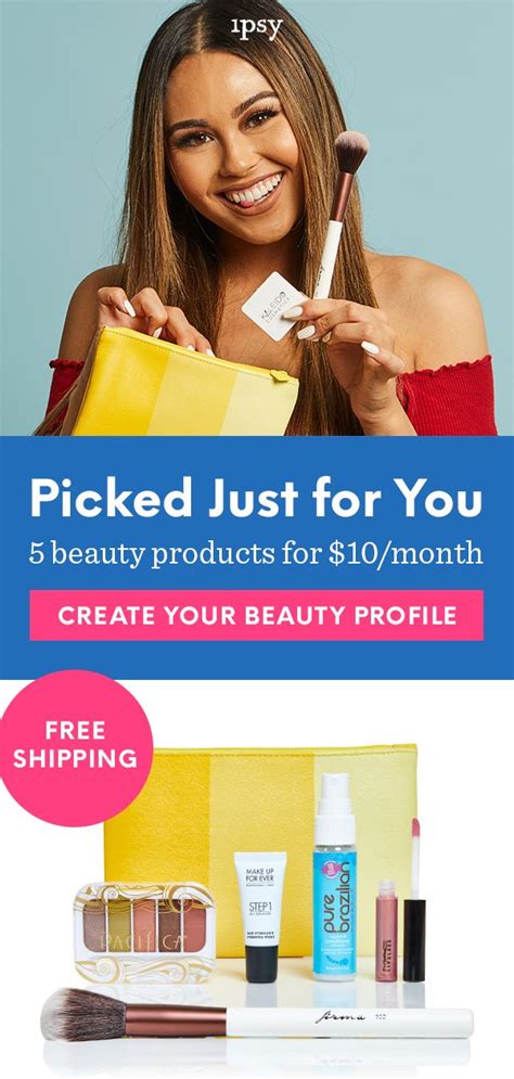 receive 5 beauty products every month for just 10 month tell us your favorite products and