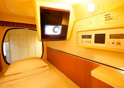 Staying At A Japanese Capsule Hotel Is It Really This Compact