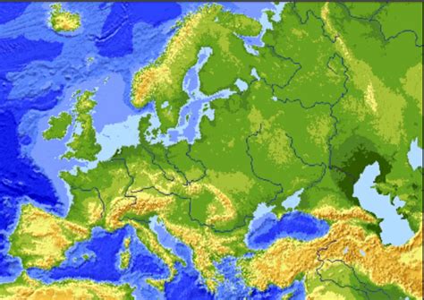 Europa Cartina Geografica Politica Cartina Muta Dell Europa My Blog
