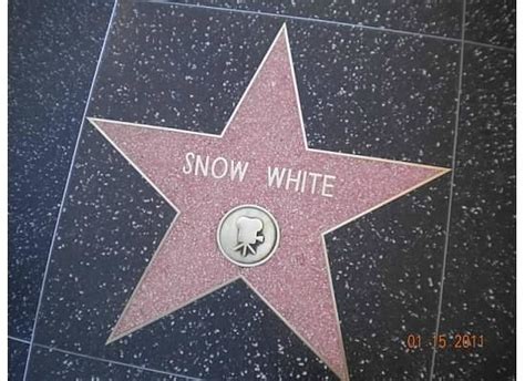 Hall Of Fame Snow White Picture Of Hollywood Walk Of Fame Los