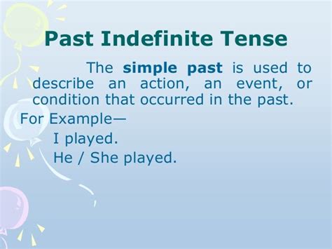 English Tenses