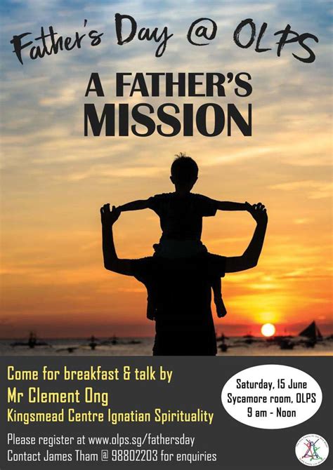 Fathers Day Talk A Fathers Mission Church Of Our Lady Of Perpetual