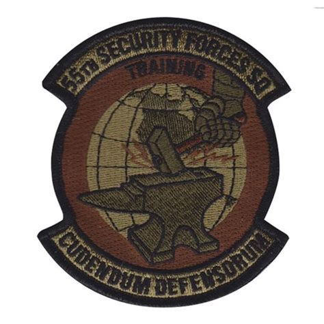 55 Sfs Custom Patches 55th Security Forces Squadron Patches
