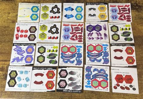 beyblade metal fight stock complete anime sticker sheets takara tomy set 1 7 99 picclick