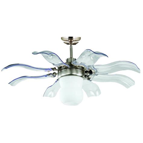 Vento Fiore 42 In Brushed Nickel Retractable Ceiling Fan K 00029 The
