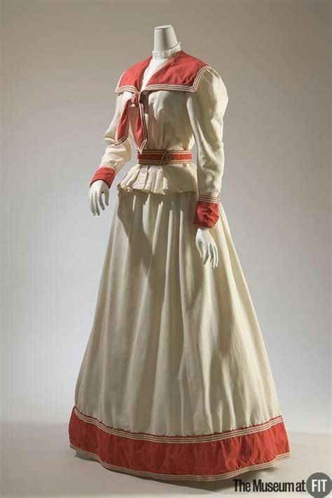 1895 Seaside Dress Historical Dresses Fashion Victorian Fashion
