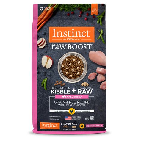 Order online and have meals delivered to your door. Instinct Raw Boost Small Breed Grain-Free Recipe with Real ...