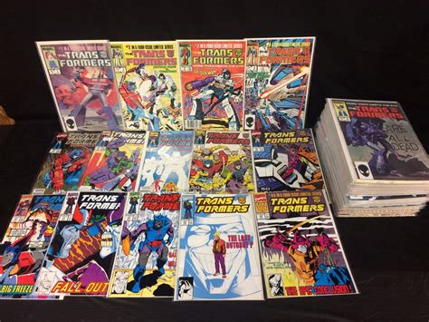 Transformers Comic Book Lot Complete Set 80 Books