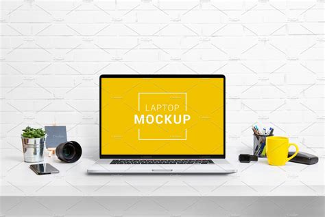 Macbook Pro Mockup Household Mockups Creative Market
