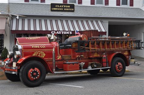 1930 Seagrave Engine Fire Trucks Fire Equipment Old Police Cars