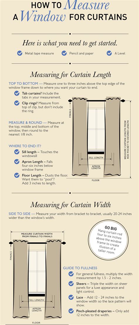 How To Measure A Window For Curtains With Images Diy Curtains
